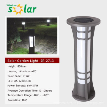 2015 China Beleuchtung CE Poller solar led-Licht für outdoor Haus Garten Poller Beleuchtung JR-2713